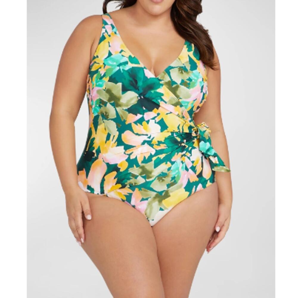 Artesands Plus Size Hayes Underwire One-Piece Swimsuit 22+